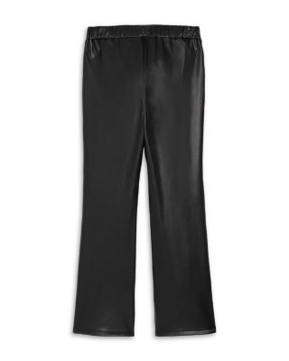 Girls' Pull On Faux Leather Flare Pants, Little Kid, Big Kid - Exclusive