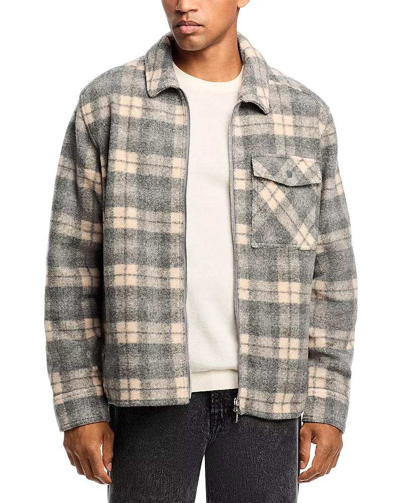 Moncler Camica Tartan Shirt Jacket