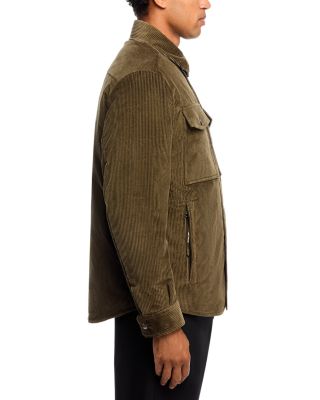 Ambroisie Corduroy Down Shirt Jacket