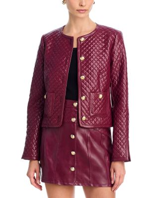 Brooke Faux Leather Jacket