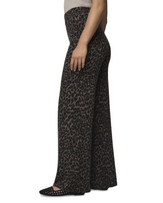 Leopard Sweater Knit Pants
