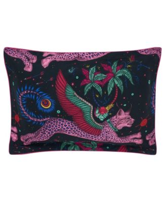 Lynx Navy Print 2-Piece Sham Set, Standard