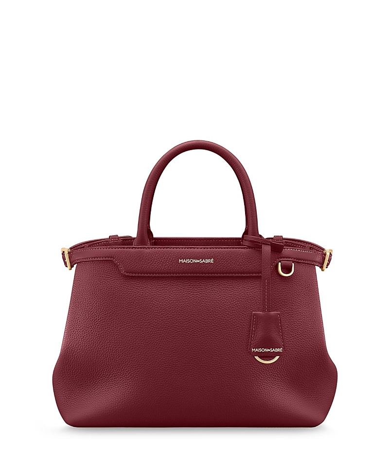 Maison De Sabre The Medium Palais Bag In Burgundy