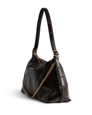 Jim Vintage Patent Shoulder Bag