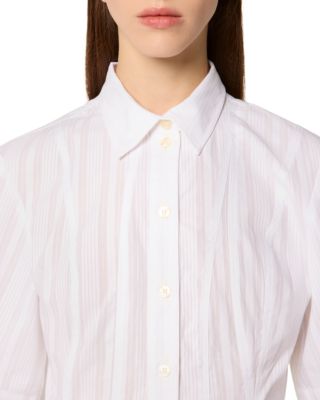Shirt with Asymmetric Cutout