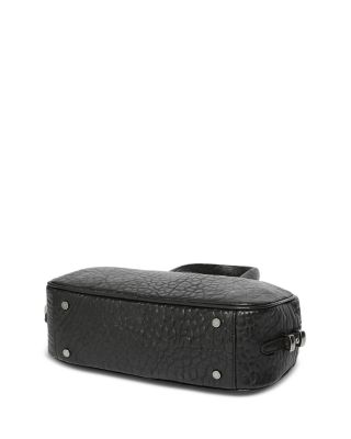 Weekend Accesori 2 Tundra Black Leather Handbag