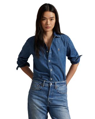 Denim Button Down Shirt