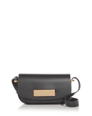 Etta Leather Satchel Crossbody Bag