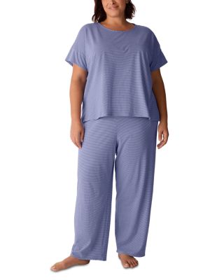 Jewel Neck Ankle Pant Sleep Set