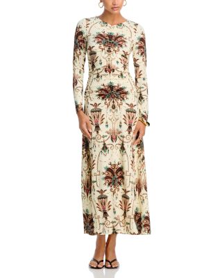 Maisy Ruched Midi Dress