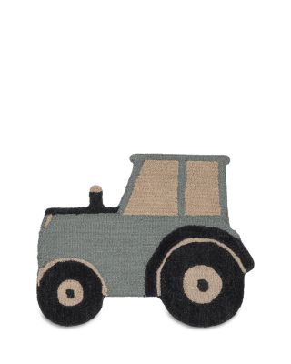 Charlie Farmhouse Tractor Wool Rug