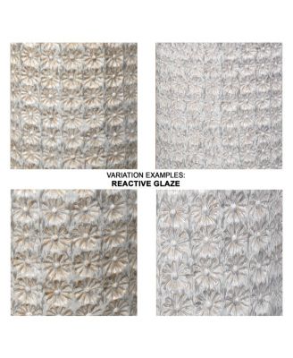 Wildflower Indoor/Outdoor Ceramic Side Table