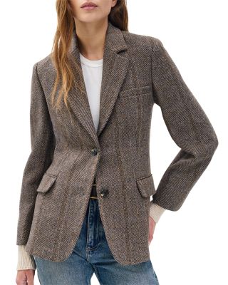 Frank Mixed Media Blazer