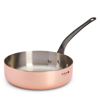 3.3 Quart Copper Saut&eacute; Pan