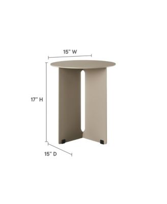Tecton Outdoor Patio Aluminum Side Table