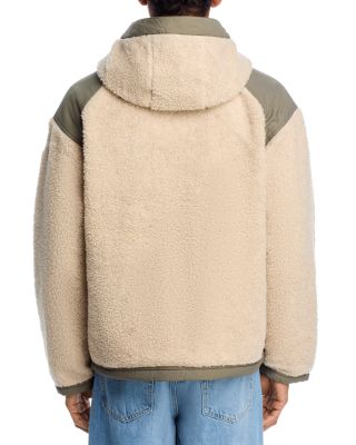 Alberni Reversible Fleece Bomber Jacket