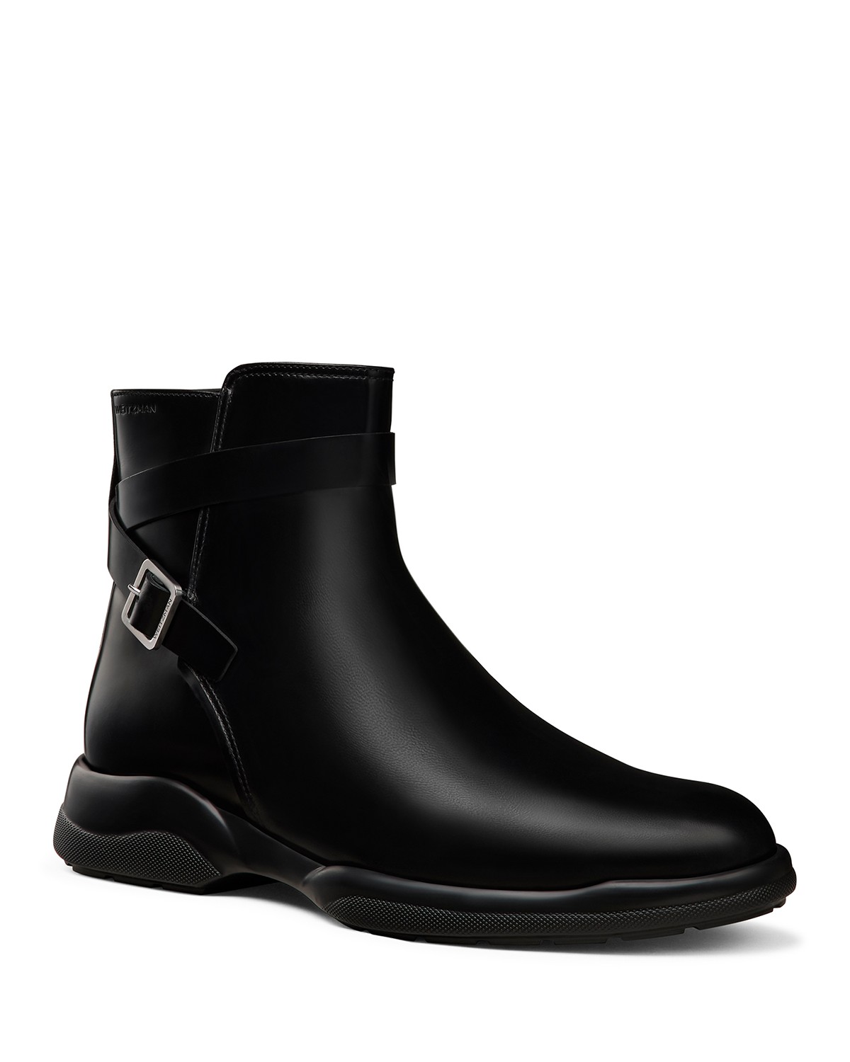 Stuart Weitzman Men's Crew Boots in Black
