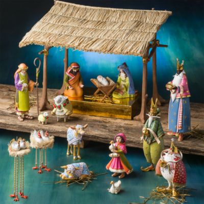 Patience Brewster Nativity Holy Family Figures, Set of 4