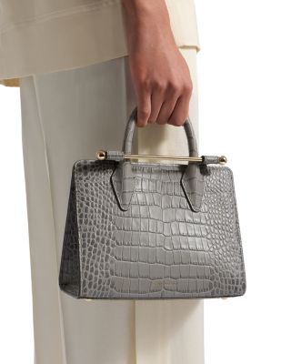 Croc Embossed Mini Tote
