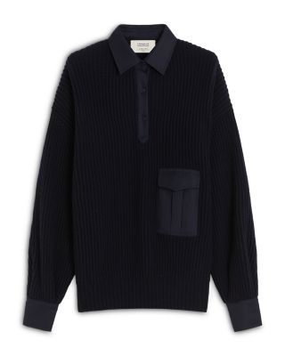 Weekend Signature Vanda Collared Wool & Cashmere Sweater