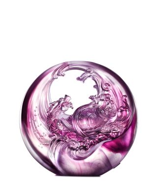 The Heart Points To The Future Crystal Sculptures, Set of 5