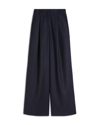 Weekend 2 Globale Wool Blend Pleated Pants