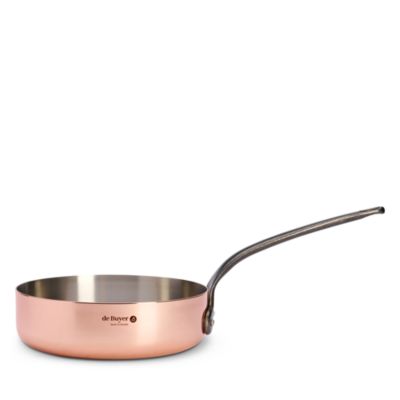 3.3 Quart Copper Saut&eacute; Pan