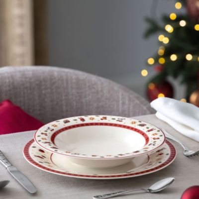 Toy's Delight white Round Soup Bowl