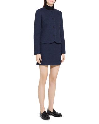 Clean Crewneck Jacket