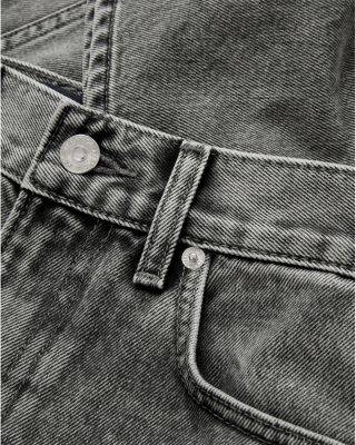 Taylor High Rise Wide Leg Jeans in Volcanic Dust