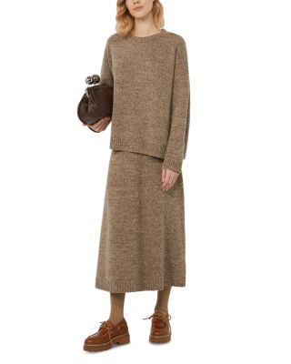 Weekend 2 Barnaba Wool Knit Midi Skirt