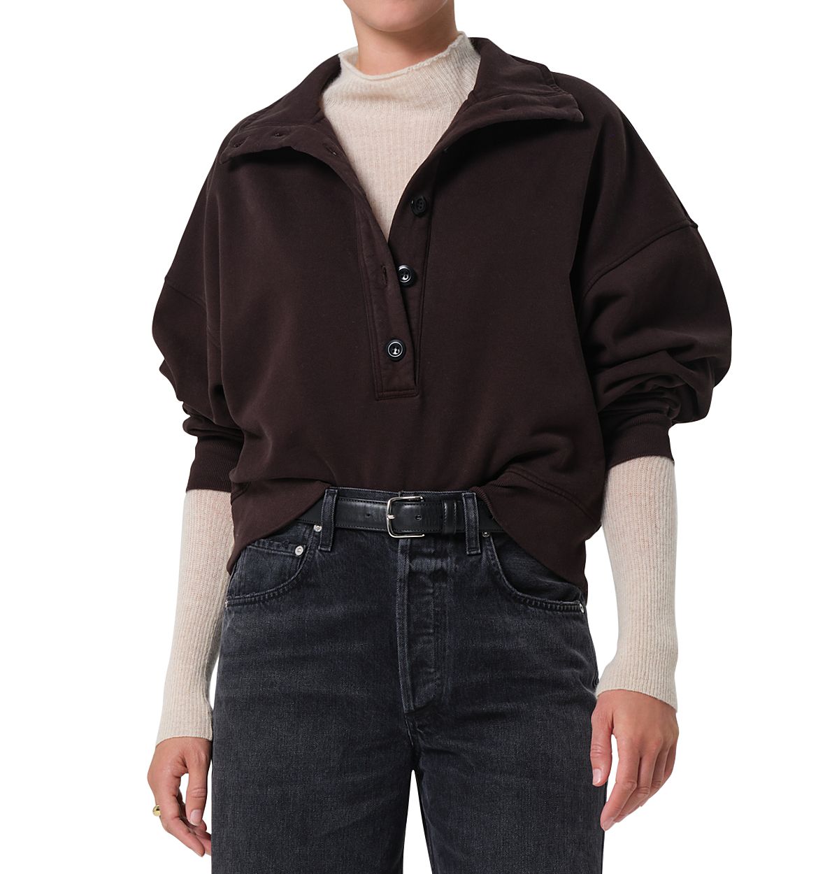 Citizens of Humanity Mirelle Funnel Neck Sweatshirt