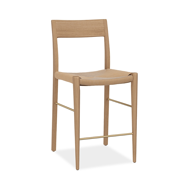 Sunpan Bondi Counter Stool, Light Oak