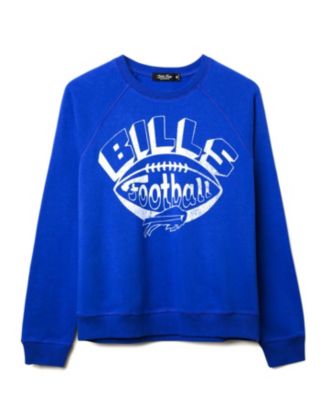 Women's NFL Buffalo Bills Football Raglan Crew Fleece