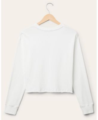 Women's NFL Cincinnati Bengals Helmet Crop Fleece