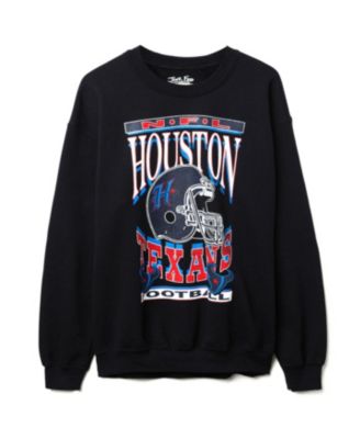 Unisex NFL Houston Texans Helmet Flea Market Crew Fleece
