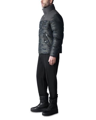 Everett Technical Camo Quilted Down Jacket