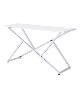 Hartsville 60" Steel Frame High Gloss Sofa Table