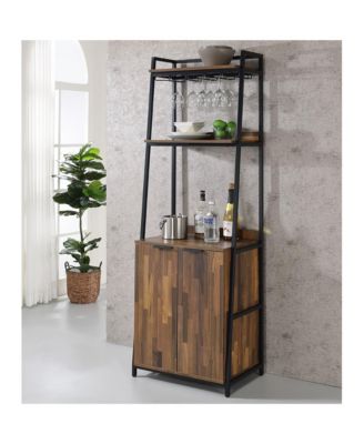 Beru Steel Base Multi-Storage Wine Cabinet