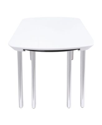 Hartford 47" Steel Base Expanding Top Coffee Table