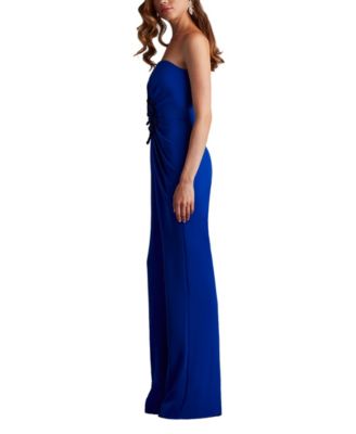 Sirota Center-Front Ruffle Jumpsuit