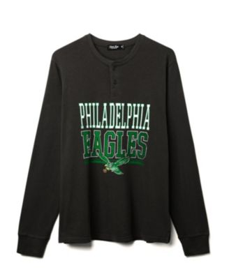 Unisex NFL Philadelphia Eagles Long Sleeve Henley Tee