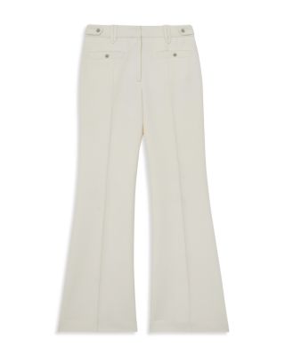 Athena Wool Stud Trim Flare Leg Pants