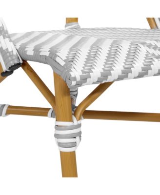 Tempata Aluminum and Resin Wicker Outdoor Dining Chair, Set of 2