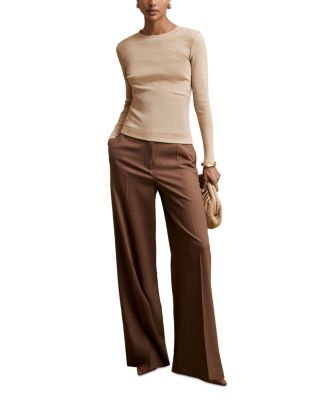 Tessa Ribbed Long Sleeve Tee