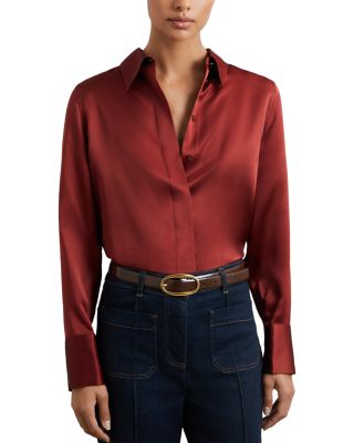 Ameira Silk Satin Shirt