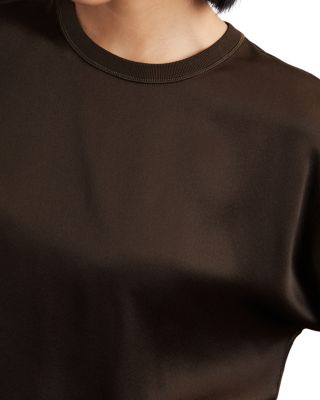 Lena Silk Short Sleeve Top