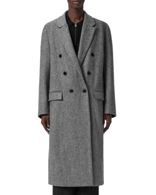 Ezra Wool Oversized Double Breasted Coat