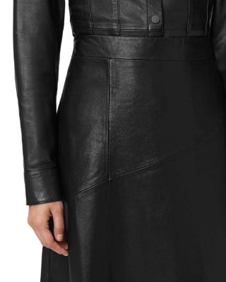 Gia Lea Leather Skirt