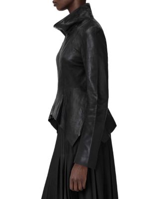 Grace Leather Biker Jacket